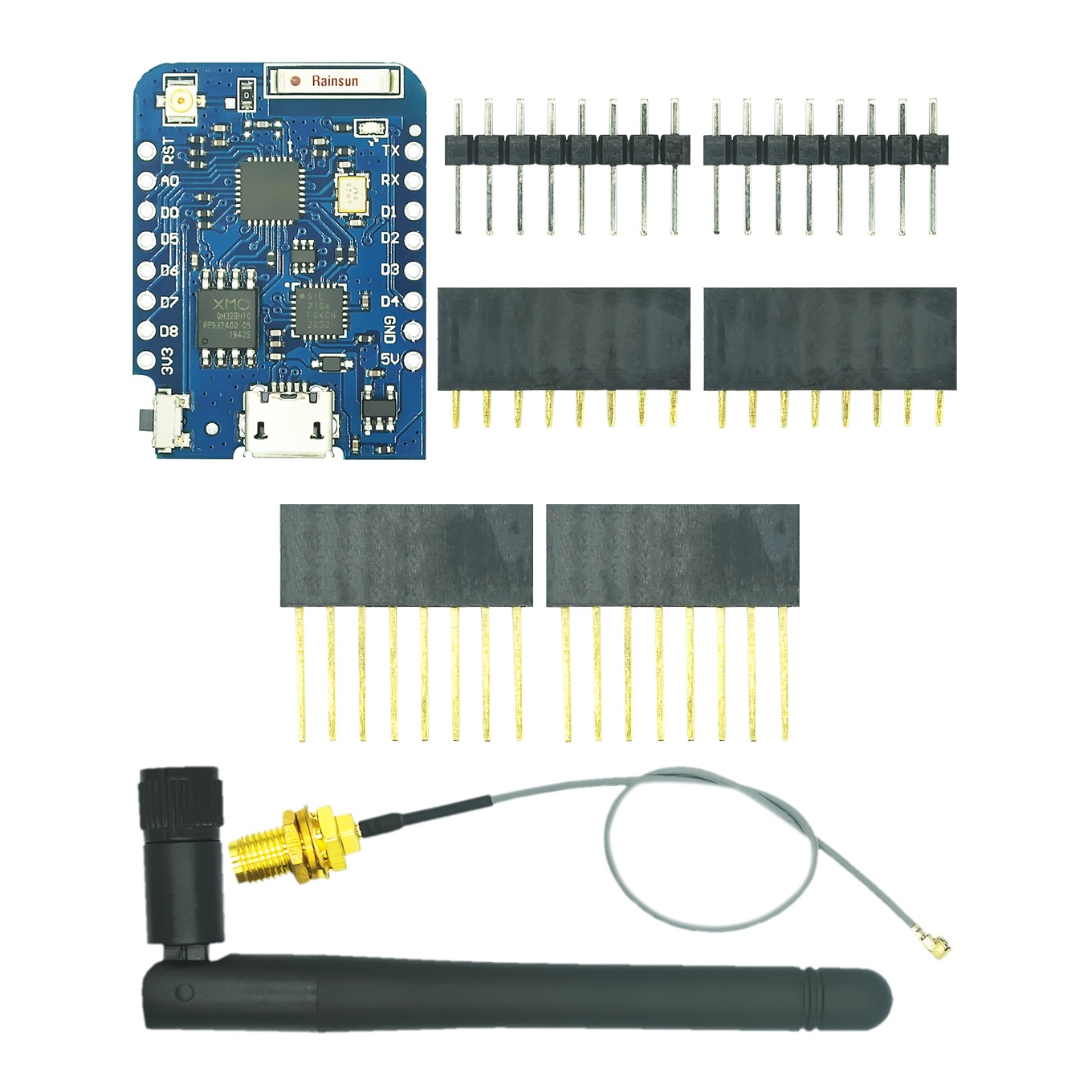 Wemos-外部アンテナコネクタ、Wi-Fi開発ボード、マイ - Esp8266 Nodemcu Board のレビューと価格