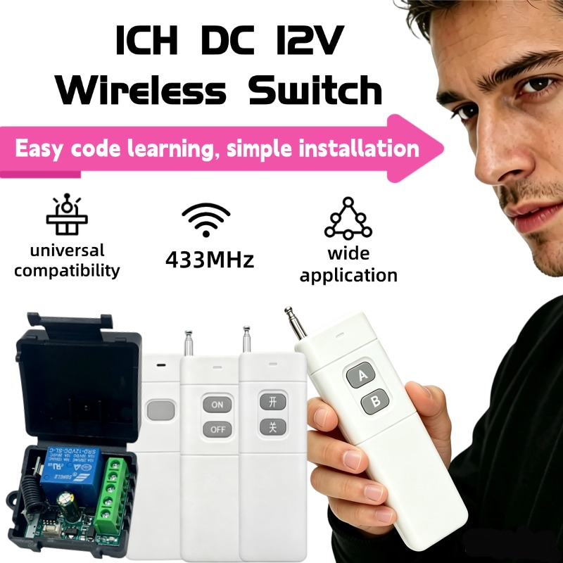 433MHz DC 12V 6V-30V 1CH ユニバーサ - 433Mhz Receiver Module のレビューと価格