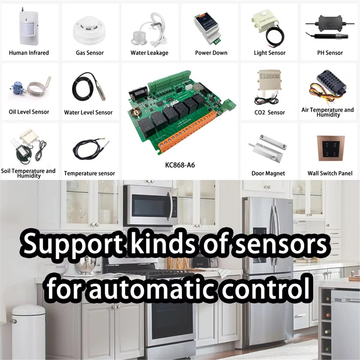 KC868-A6 開発ボード。MQTT、Web、HTTP、E - Home Automation Systems Diy のレビューと価格