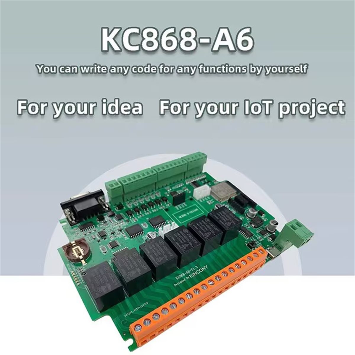 KC868-A6 開発ボード。MQTT、Web、HTTP、E - Home Automation Systems Diy のレビューと価格