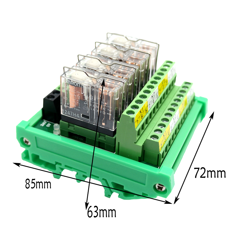 12V 4 Channal リレーモジュール PLC アンプ - Relay 8 Channel Board のレビューと価格